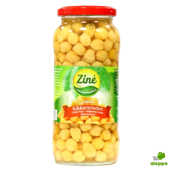 Zine Chickpeas Glass 540g