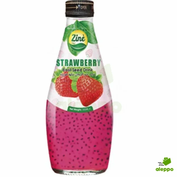 Zine Strawberry Basilseed 300ml