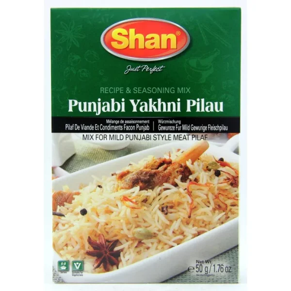Shan Punjabi Yakhni Pilau Mix 50gm